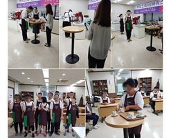 이룸주간보호센터-바리스타자격증 도전!!
