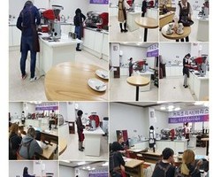 광주광역자활 바리스타2급 수업중