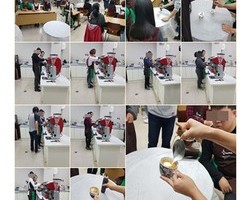 이룸주간보호센터-라떼아트를 배워보아요.